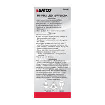 18W/LED/HP/850/100-277V/E26 - S49390