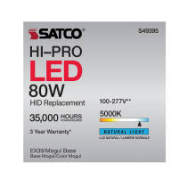 80W/LED/HP/850/100-277V/EX39 - S49395