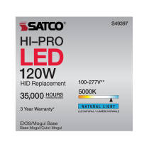 120W/LED/HP/850/100-277V/EX39 - S49397