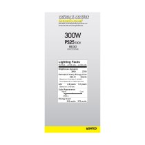 300M/IF MED BASE FROSTED 130V. - S4960