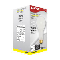 300M/IF MED BASE FROSTED 130V. - S4960