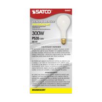 300/IF MOGUL BASE FROSTED 130V - S4962