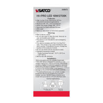 18W/LED/HP/827/100-277V/E26 - S49670