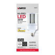 36W/LED/HP/827/100-277V/E26 - S49672