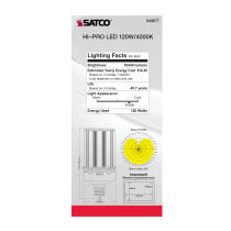 120W/LED/HP/840/100-277V/EX39 - S49677