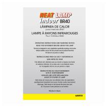 250R40/1 CLEAR HEAT LAMP - S4999