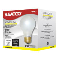 25W A-19 FROSTED 120 VOLT - S6050