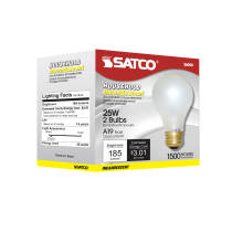 25W A-19 FROSTED 120 VOLT - S6050