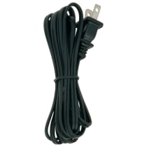 8' BLK CORD W/PLUG - S70-102