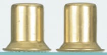 2-1"BRASS FINISH FINIAL - S70-136