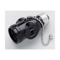 BAKELITE PULL CHAIN SOCKET - S70-540