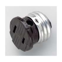 BAKELITE BROWN FEMALE SCREW PL - S70-542