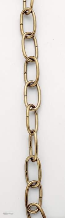1 YD 8 GAUGE ANT BR CHAIN - S70-570