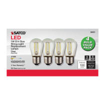 1W/LED/S14/CL/27K/120V/ND/4PK - S8021