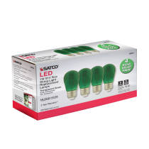 1W/LED/S14/GREEN/120V/ND/4PK - S8024
