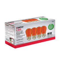 1W/LED/S14/ORANGE/120V/ND/4PK - S8026