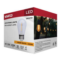 1W/LED/S14/CL/22K/120V/ND/4PK - S8027R1