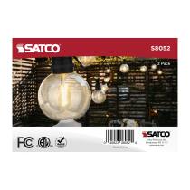 2W/LED/G25/822/120V/2PK - S8052