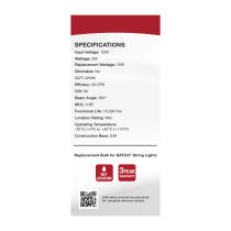 2W/LED/ST19/822/120V/2PK - S8053