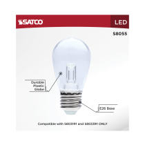 0.5W/LED/S14/RGBTW/CL/RC/12V - S8055