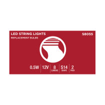 0.5W/LED/S14/RGBTW/CL/RC/12V - S8055