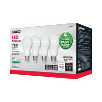 12.5A19/LED/40K/ND/120V/4PK - S8489