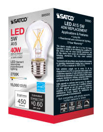 5A15/CL/LED/E26/27K/90CRI/120V - S8550