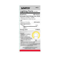 5A15/LED/3000K/120V - S8573