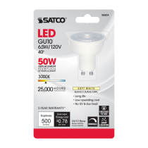 6.5MR16/LED/40'/830/120V/GU10 - S8604