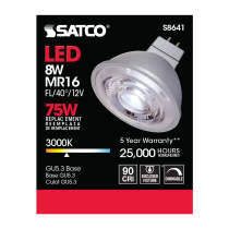 8MR16/LED/40'/30K/90CRI/12V - S8641