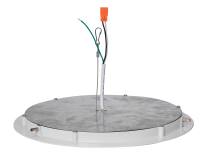 BATTERY BACK UP 13" ROUND WH - S8672