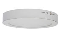 BATTERY BACK UP 13" ROUND WH - S8672