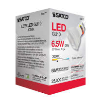 6.5MR16/LED/25'/30K/120V/GU10 - S8677