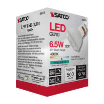 6.5MR16/LED/25'/40K/120V/GU10 - S8678