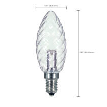 1W CTD/LED/CRYSTAL/120V/CD - S9155
