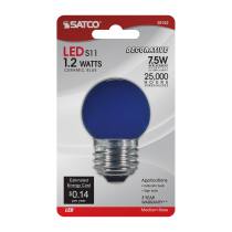1.2W S11/BL/LED/120V/CD - S9162