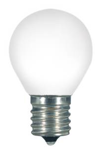 1.0W S11/WH/LED/E17/120V/CD - S9168