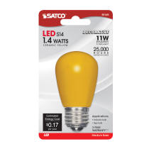 1.4W S14/Y/LED/120V/CD - S9169