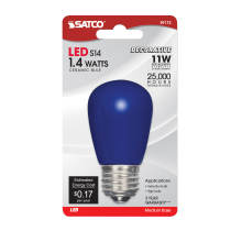 1.4W S14/BL/LED/120V/CD - S9172
