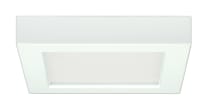 10.5W/LED/5.5"FLUSH/30K/SQ/WH - S9327