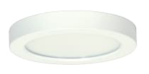 13.5W/LED/7"FLUSH/30K/RD/WH - S9331