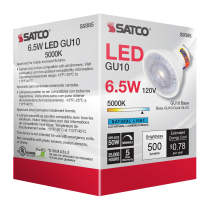 6.5MR16/LED/40'/50K/120V/GU10 - S9385