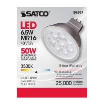 6.5MR16/LED/40'/35K/12V - S9497