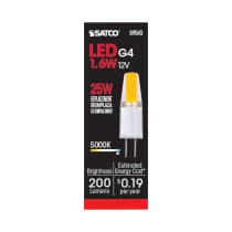 LED 1.6W JC/G4 12V 5000K 200L - S9543