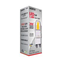 LED 1.6W JCD/G9 120V 3000K - S9546