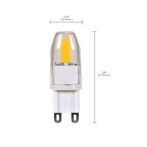 LED 1.6W JCD/G9 120V 3000K - S9546
