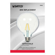 5.5G40/CL/LED/E26/27K/120V - S9565