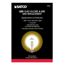 7G40/CL/LED/E26/27K/120V - S9566