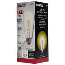 7ST19/CL/LED/E26/27K/120V - S9581