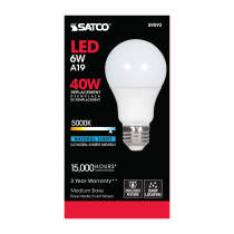 6A19/LED/5000K/ND/120V - S9592